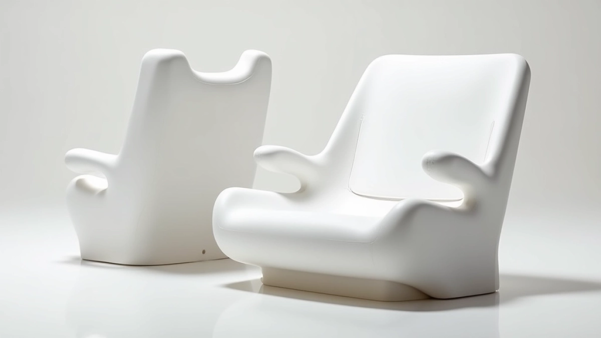 fotelik styropianowy