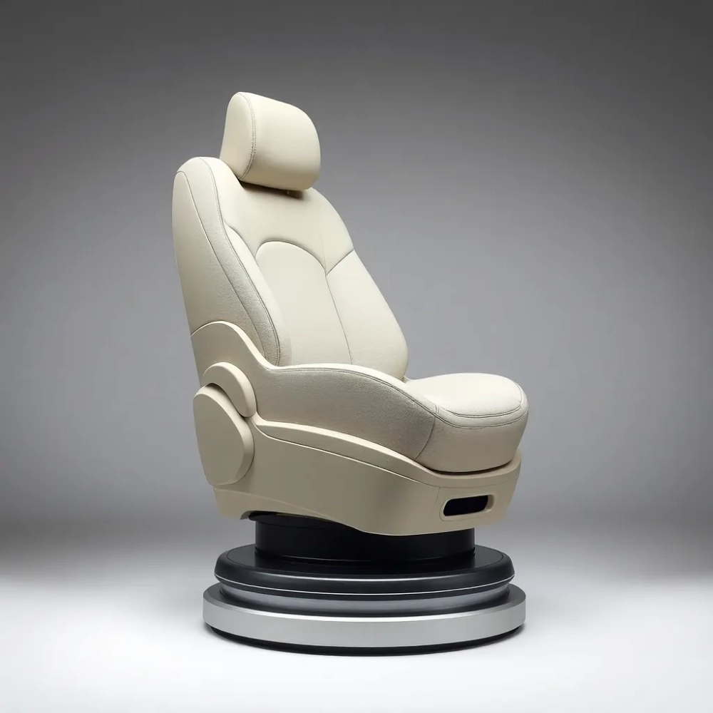 Fotelik z bazą obrotową