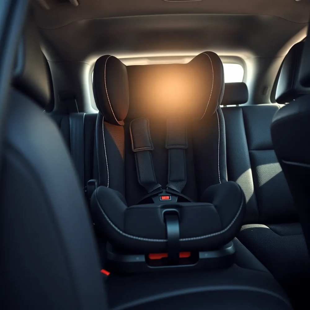 Gdzie najbezpieczniej fotelik w aucie