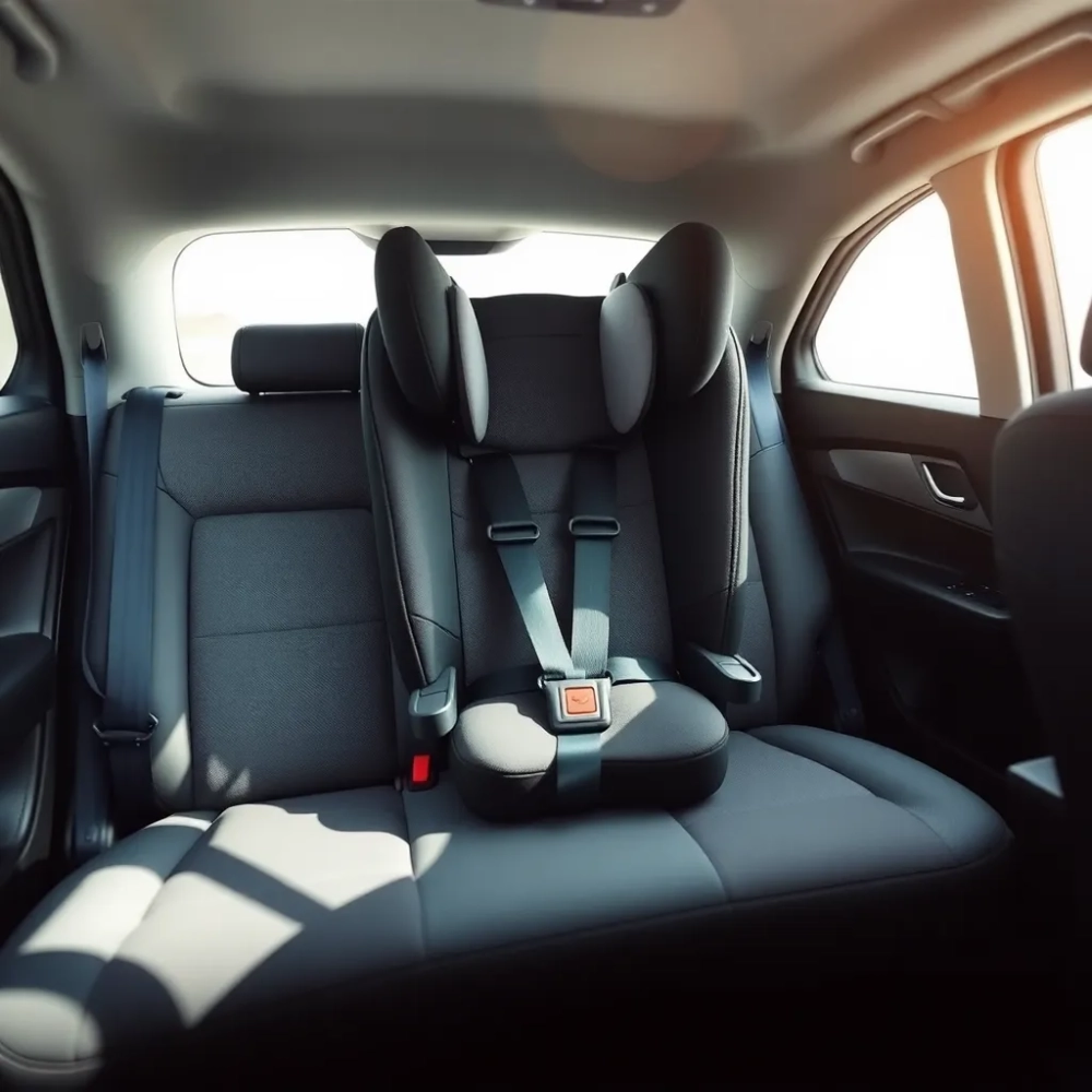 Jak zamontować fotelik na środku tylnej kanapy