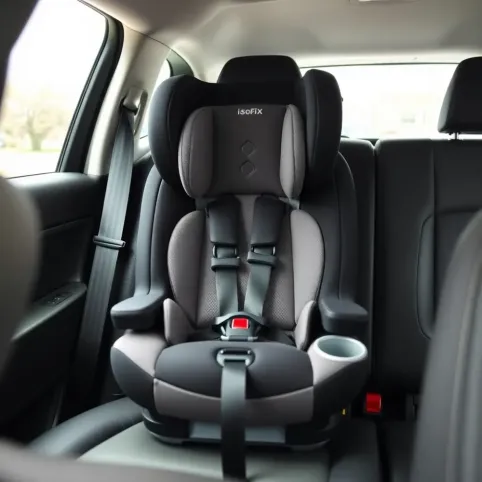 Czy fotelik z Isofix można zamontować pasami