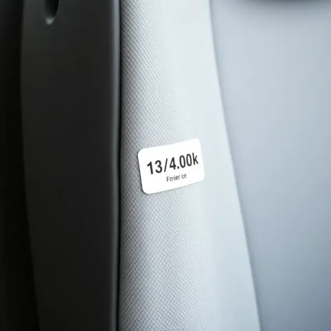 Data ważności fotelika gdzie jest