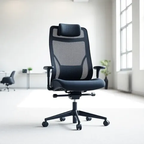 fotel ergonomiczny dla wysokich