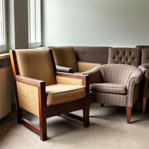 Fotele z PRL do renowacji
