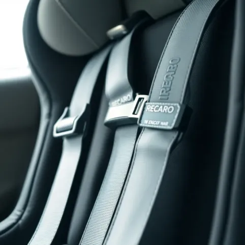 Fotelik RECARO jak zamontować pasy