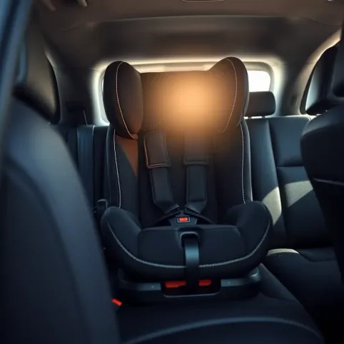 Gdzie najbezpieczniej fotelik w aucie