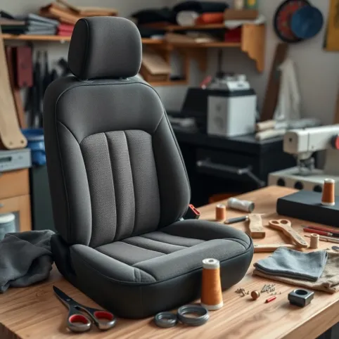 Jak obszyć fotel samochodowy