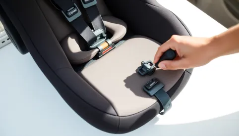 Jak wyjąć adaptery z fotelika Cybex