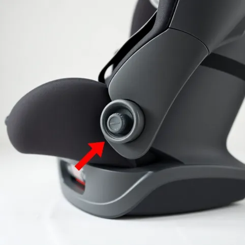 Jak wypiąć fotelik z ISOFIX