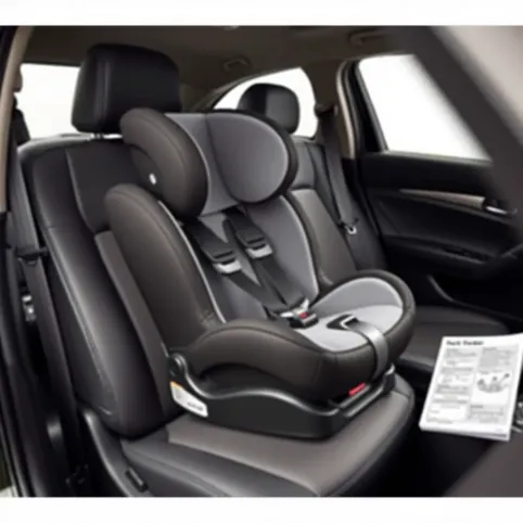 Jak zamontować fotelik w samochodzie pasami