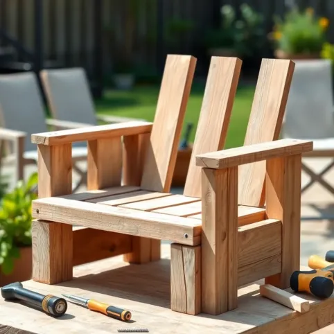 Jak zrobić fotel z palet