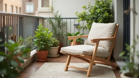 jaki fotel na maly balkon