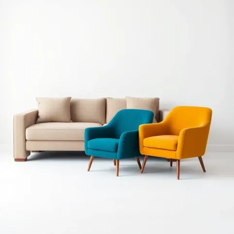 Jaki kolor fotela do beżowej kanapy