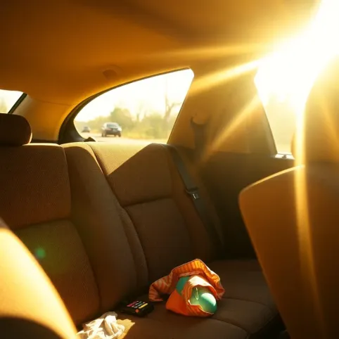 Przewożenie dzieci w samochodzie bez fotelika