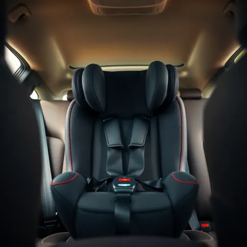 Ustawienie fotelika w samochodzie
